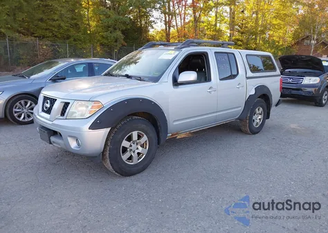 2010 Nissan Frontier Pro-4X из США, поврежденный, VIN 1N6AD0EV1AC445986